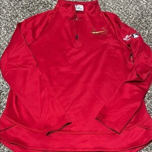 Genuine Merchandise Red Long Sleeve Top